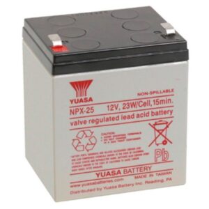Batería 12v/5Ah Marca YUASA Modelo NPX-25