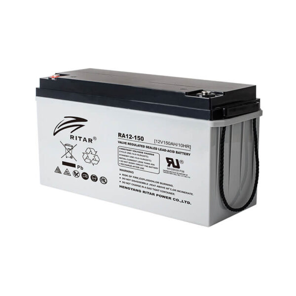 Batería 12v/150Ah Marca RITAR Modelo RA12-150