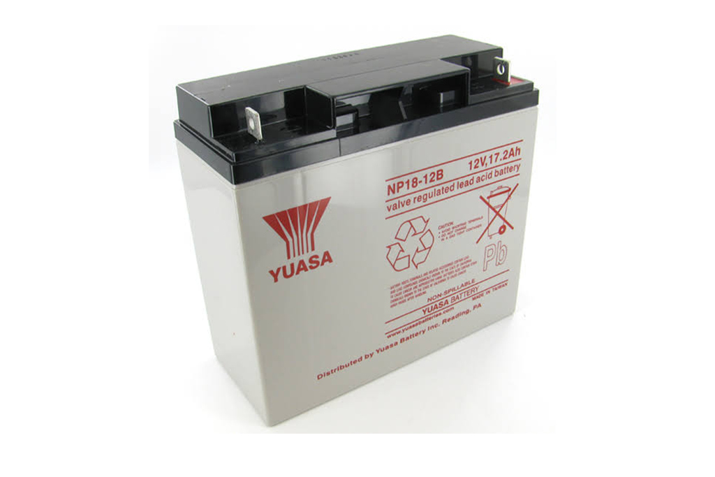 Batería 12v/17.2Ah Marca YUASA Modelo NP18-12B