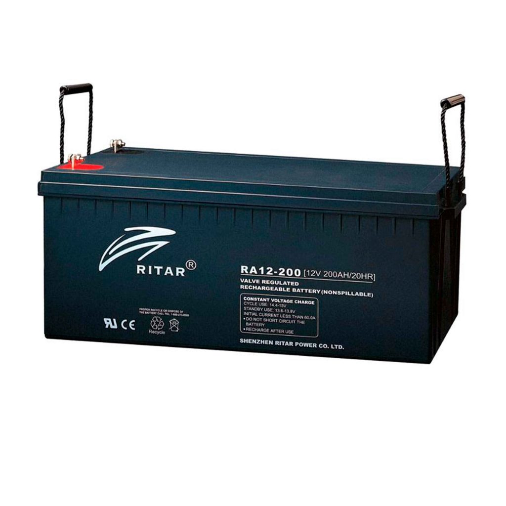 Batería 12v/200Ah Marca RITAR Modelo RA12-200