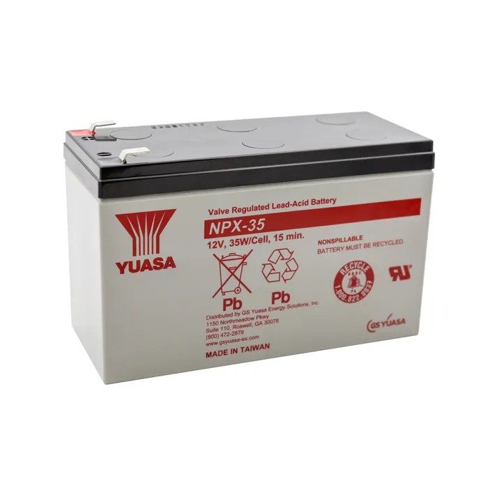 Batería 12v/8Ah Marca YUASA Modelo NPX-35