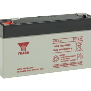 Batería 6v/1.2Ah Marca YUASA Modelo NP1.2-6