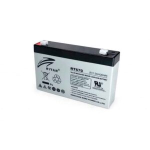 Batería 6v/7Ah Marca RITAR Modelo RT670